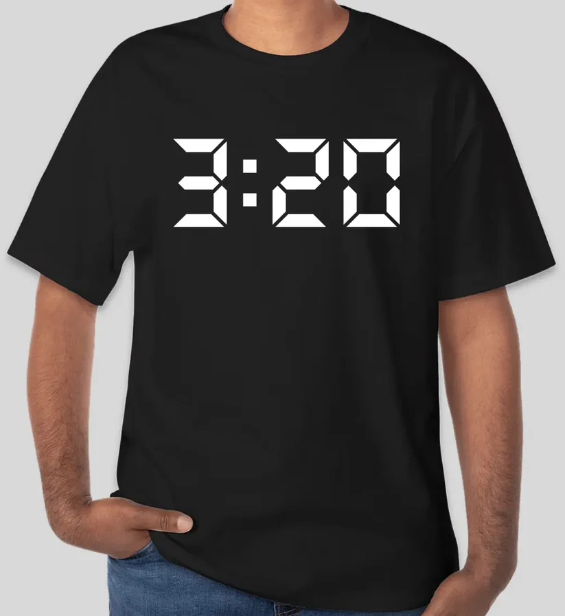 Pray 3:20 shirt image